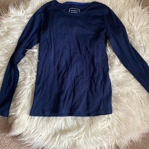 Charter club size medium blue long sleeve shirt
